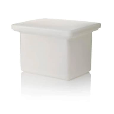 Rectangular Tank with Cover PP 6 gal / 14x 10x 10