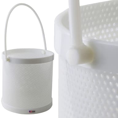 Basket Dipping Round, HDPE 12 x 12", 1/EA