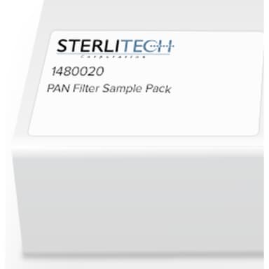 Polyacrylonitrile (PAN) Membrane Filter Sample Pack