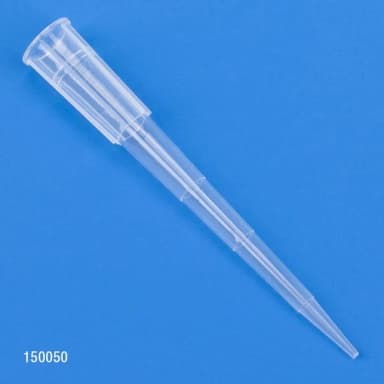 Pipette Tip, 1 - 200uL, Certified, Universal, Low Retention, Graduated, 54mm, Natural, STERILE, 96 Tips/Refill Plate, 10 Refill Plates/Box - CS/4800