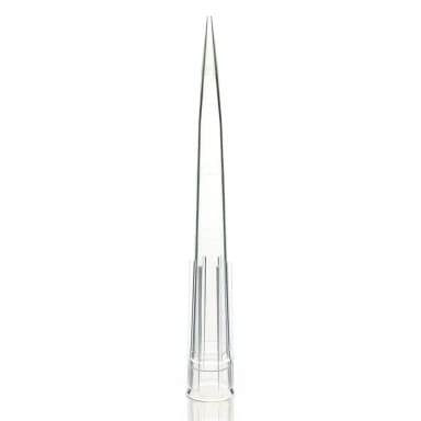 Pipette Tip, 1 - 300uL, Universal, Low Retention, Graduated, 59mm, Natural, Extended Length, STERILE, 1000/Stand-Up Resealable Bag - cs-20000