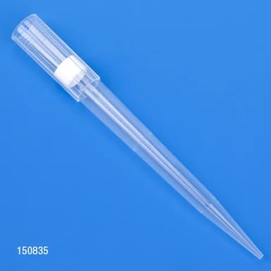 Filter Pipette Tip, 1 - 1000uL, Certified, Universal, Low Retention, Graduated, Natural, 84mm, Extended Length, STERILE, 96/Rack, 6 Racks/Box - cs-5760