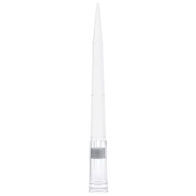 Filter Pipette Tip, 1 - 1000uL, Certified, Universal, Low Retention, Graduated, 86mm, Natural, STERILE, 96/Rack, 10 Racks/Box, 2 Boxes/Carton