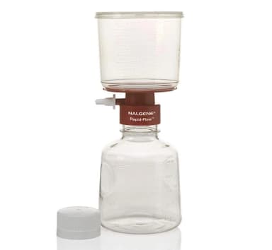 500 mL Rapid-Flow Filter Unit 0.2 µm Nylon membrane, 75mm dia