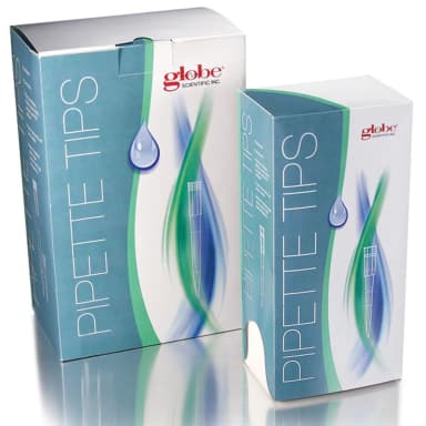 Pipette Tip, 0.1 - 20uL, Certified, Universal, Natural, 45mm, Extented Length, 1000/Stand-Up Resealable Bag - cs-40000