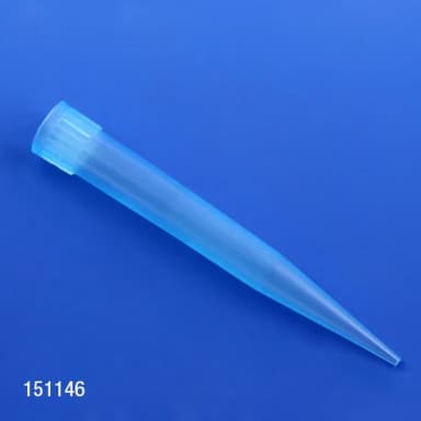 Pipette Tip, 100 - 1000uL, Universal, Blue, 1000/Bag - cs-10000