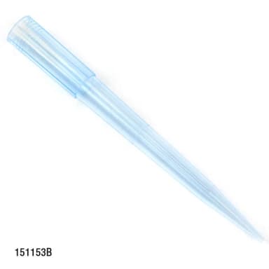 Pipette Tip, 100 - 1250uL, Certified, Universal, Graduated, Blue, 84mm, Extended Length, 96 Tips/Refill Plate, 5 Refill Plates/Box - CS/4800