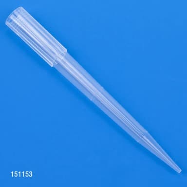 Pipette Tip, 100 - 1250uL, Certified, Universal, Graduated, Natural, 84mm, Extended Length, 96 Tips/Refill Plate, 5 Refill Plates/Box - CS/4800