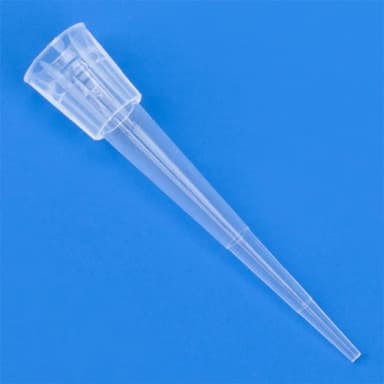 Pipette Tip, 0.1 - 10uL, Certified, Universal, Natural, 31mm, Pipetman Style, 96/Rack, 10 Racks/Box - PK/1