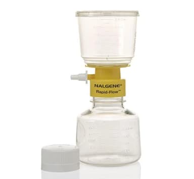 250 mL Rapid-Flow Filter Unit 0.2 µm SFCA membrane, 50mm dia
