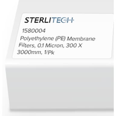 Polyethylene Membrane Filters, 0.1 Micron, 300 X 3000mm, 1/Pk