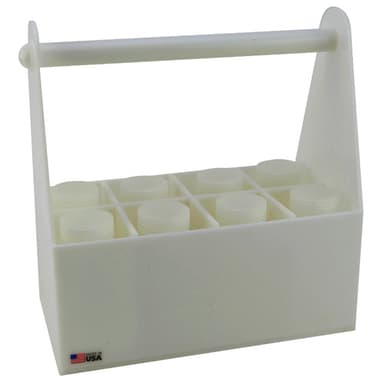 Bottle Carrier 8 Compartment, HDPE, 1/EA