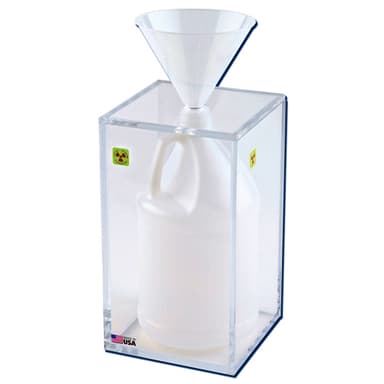 Wet Waste Box w Cover, Acrylic, 1/EA