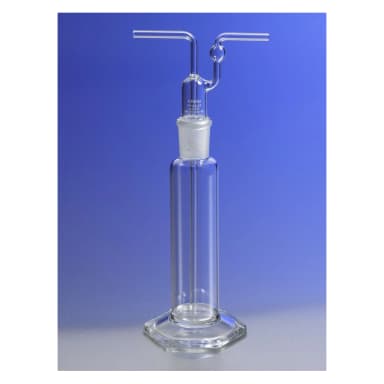 PYREX 500mL Gas Washing Bottle with Plain Tip Tube