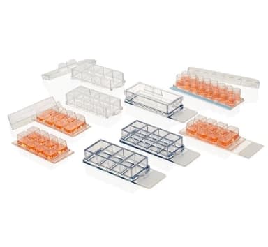 Lab-Tek Chamber Slide w/Cover Glass Slide Sterile 4 Well