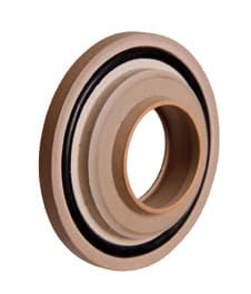 Silicone PTFE condenser seal