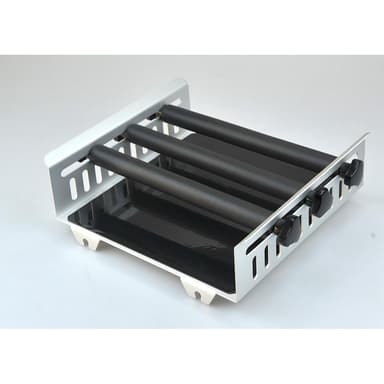 Universal Platform for 2.5KG Linear/Orbital Shaker for use with various types of flasks/vessels with horizontal adjustment (3) clamping bars