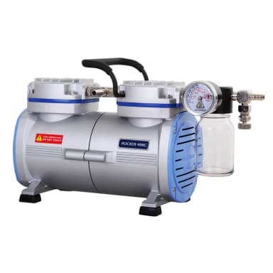 Rocker 400C, PTFE Coated Chemical Resistant Vacuum Pump, AC 110V/60Hz