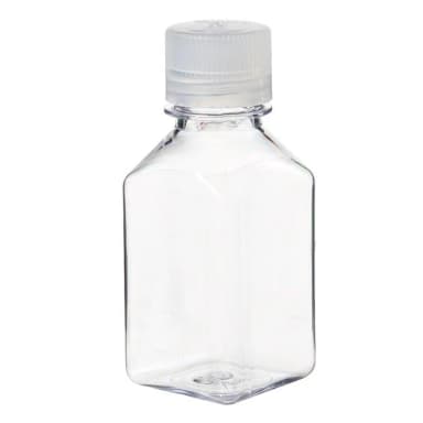Narrow-Mouth Square Bottle Lexan 250 mL