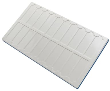 Tray Microscope Slide, 13.375-7.5-0.325", 10/CS