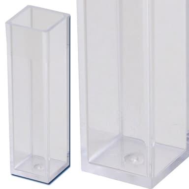 Cuvette VIS Range Clear Side, PS 4.5mL, 1/CS