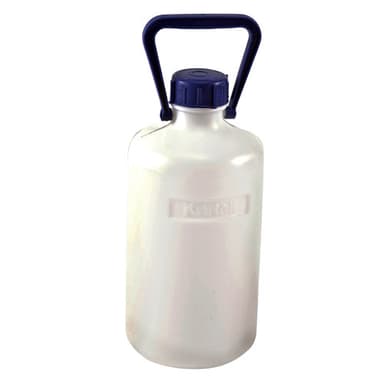Carboy NM Hvy Walled w O-Ring, HDPE 5L, 1/CS