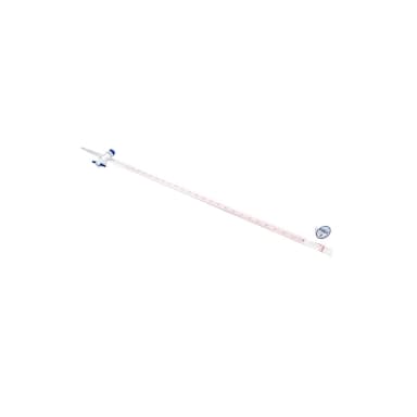 PYREX 25mL Class A Buret with Product Standard PTFE Stopcock Plug