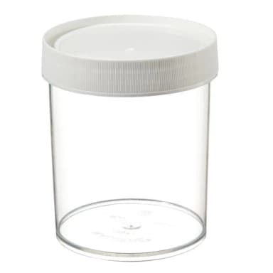 Straight-Side Wide-Mouth Jar PMP 1000 mL