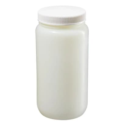 Fluorinated Large Wide-Mouth Bottle FLPE 2 L