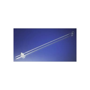 PYREX 5mL Class A Precision Bore Micro Buret with Glass Standard Taper Stopcock