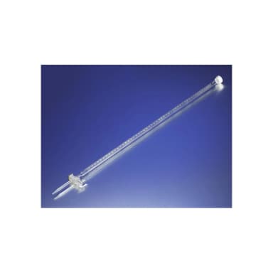 PYREX 25mL Class A Precision Bore Buret with Glass Standard Taper Stopcock