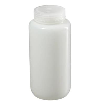 Fluorinated Wide-Mouth Bottle FLPE 1000 mL