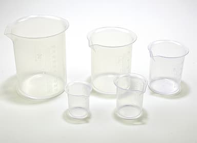 Beaker Set, PP 50,100,250,500,1000mL, 1/ST