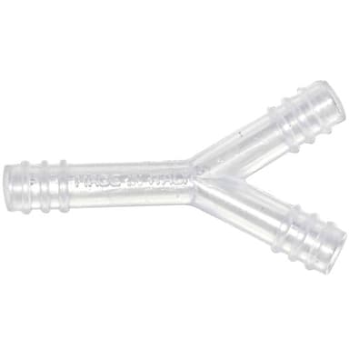 Tubing Connector Y, PP 6mm, 100/CS