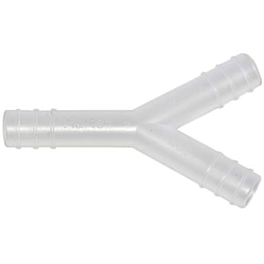 Tubing Connector Y, PP 12mm, 100/CS
