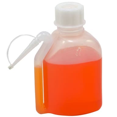 Washbottle, Integral LDPE 250mL, 36/CS