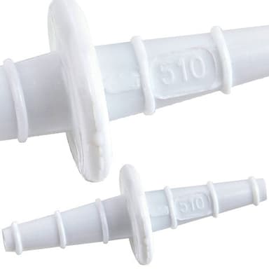 Tubing Connector Straight, PP 4-6mm, 100/CS
