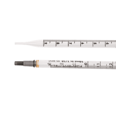 10mL Wobble-not Serological Pipet, Individually Wrapped, Paper/Plastic, Bag, Sterile
