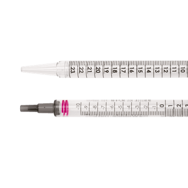 25mL Wobble-not Serological Pipet, Individually Wrapped, Paper/Plastic, Bag, Sterile
