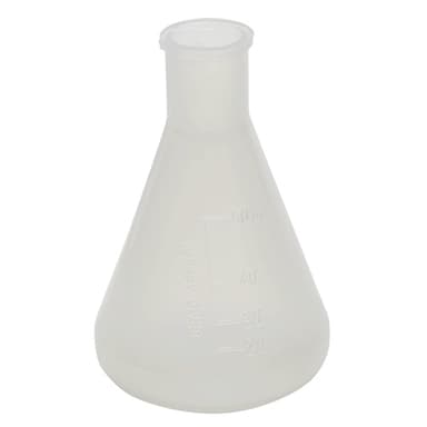 Flask Erlenmeyer, PP 50mL, 12/CS