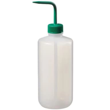 Wash Bottle N/M Green LDPE 500 mL