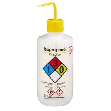 Wash Bottle Safety RTK N/M Isopropanol LDPE 1000 mL