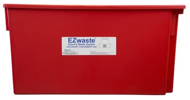 EZwaste® Secondary Container Spill Basin, Safety Tray for 60 L-90 L (15 to 23 Gallon) Carboys, Bottles, and DOT Waste Containers, 1/EA
