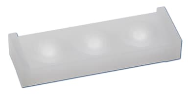 Plate Spot 3 Well, LDPE 3.3-1.1-0.5", 40/CS
