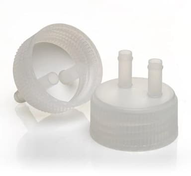 Biotainer 2-Port Cap PP Quick Action 48 mm