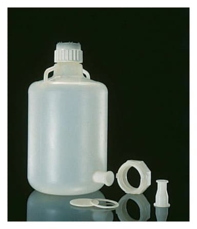 Carboy w/Sanitary Bottom Flange PP 20L