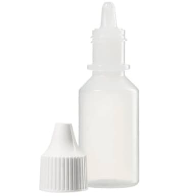 Lab-Pack Dropper Btl LDPE w/Wht Closure 15 mL