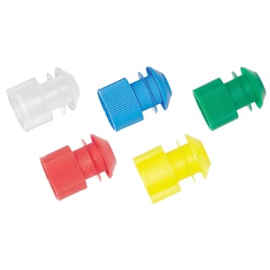 Test Tube Stoppers Green, LDPE 11-13mm, 1000/CS