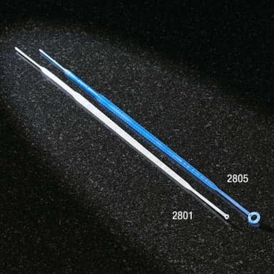Inoculation Loop, Flexible, 10uL with Needle, STERILE, Blue, 20/Peel Pack, 50 Packs/Unit