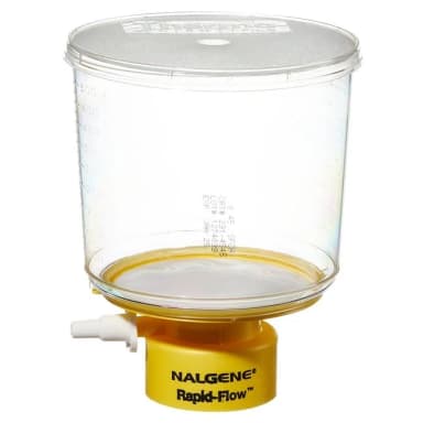 500 mL Rapid-Flow Bottle Top Filter 0.45 µm SFCA membrane, 75mm dia 45mm neck